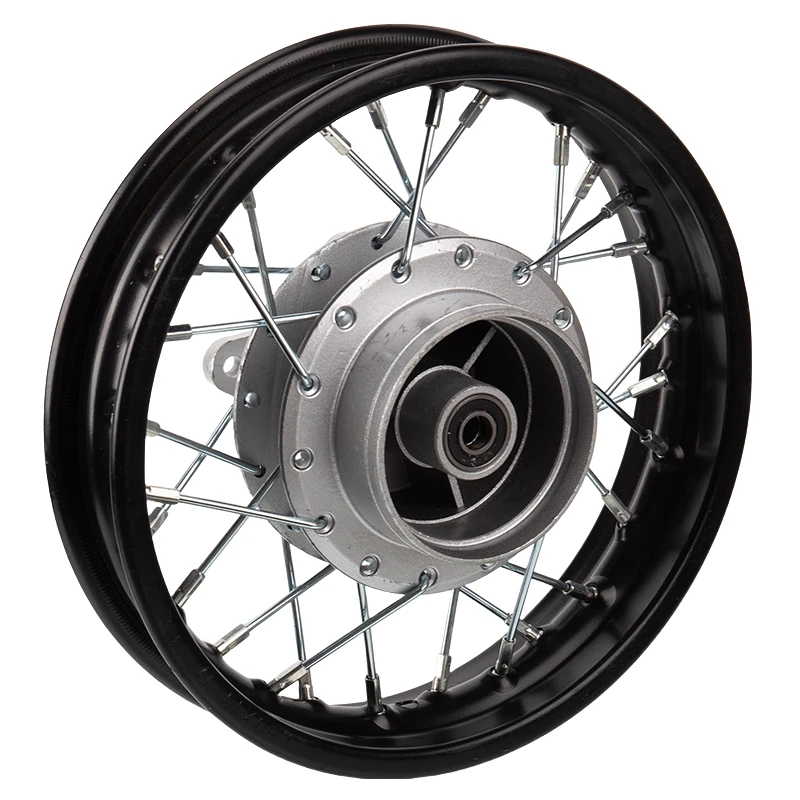 ملحقات جديدة للدراجات النارية على الطرق الوعرة مع عجلات 2.50-10 بوصة وحلقات فولاذية لفرامل الطبل الأمامية والخلفية #2