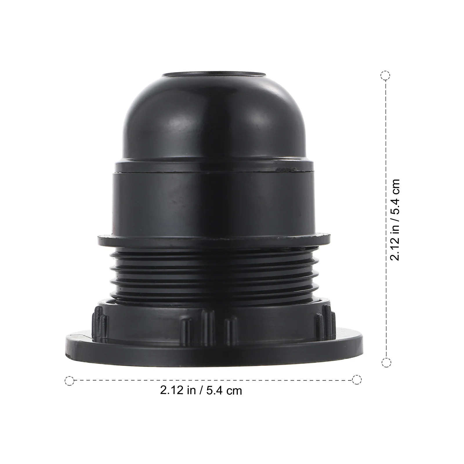 4 قطعة E27 حامل مقبس المصباح دائم خفيف الوزن سهل التركيب نسيج ممتاز طويل الأمد E27 لمبة قاعدة لمبة المقبس #4