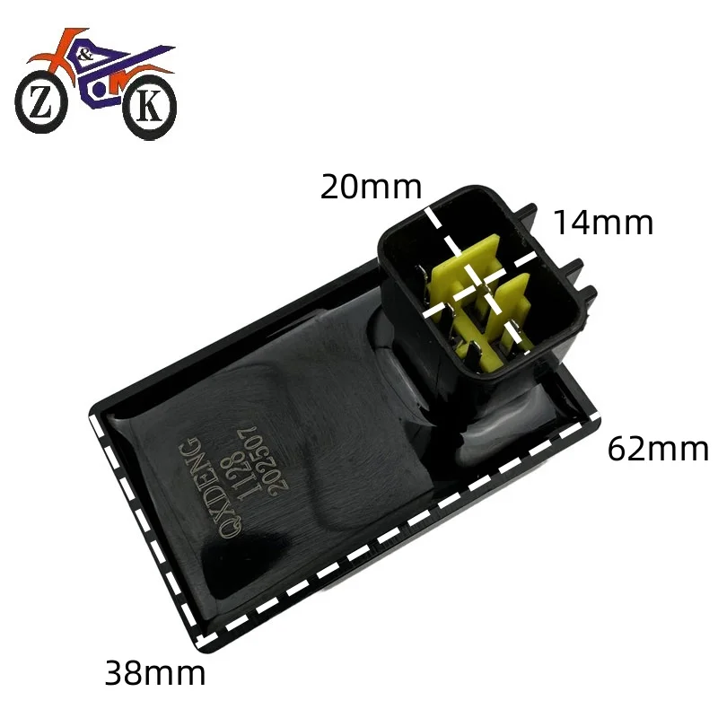 1 PCS Motorcycle AC CDI Box Ignition Unit For Keeway RKS 125 Kymco 125 6 Pin Connector