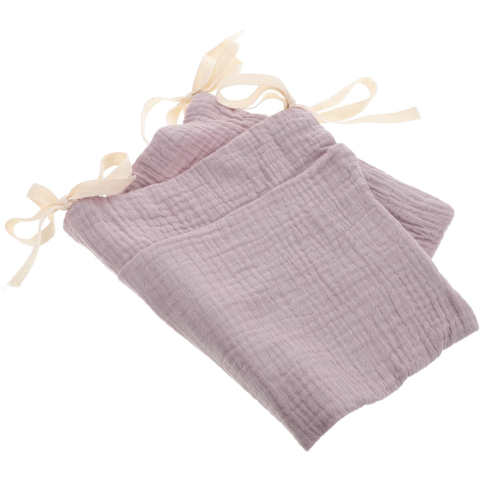 

Baby Bedside Hanging Storage Bag Double Layer Cotton 2 Pockets Crib Organizer Stroller Pocket Nursery Storage Bed Rails