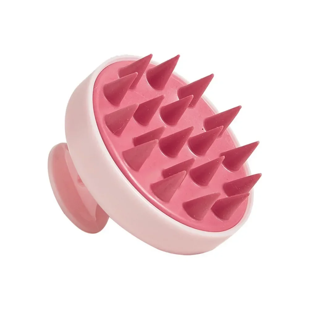 Cepillo de champú de silicona para cabeza, peine para masaje del cuero cabelludo, peine para lavado de cabello, cepillo masajeador para el cabello,