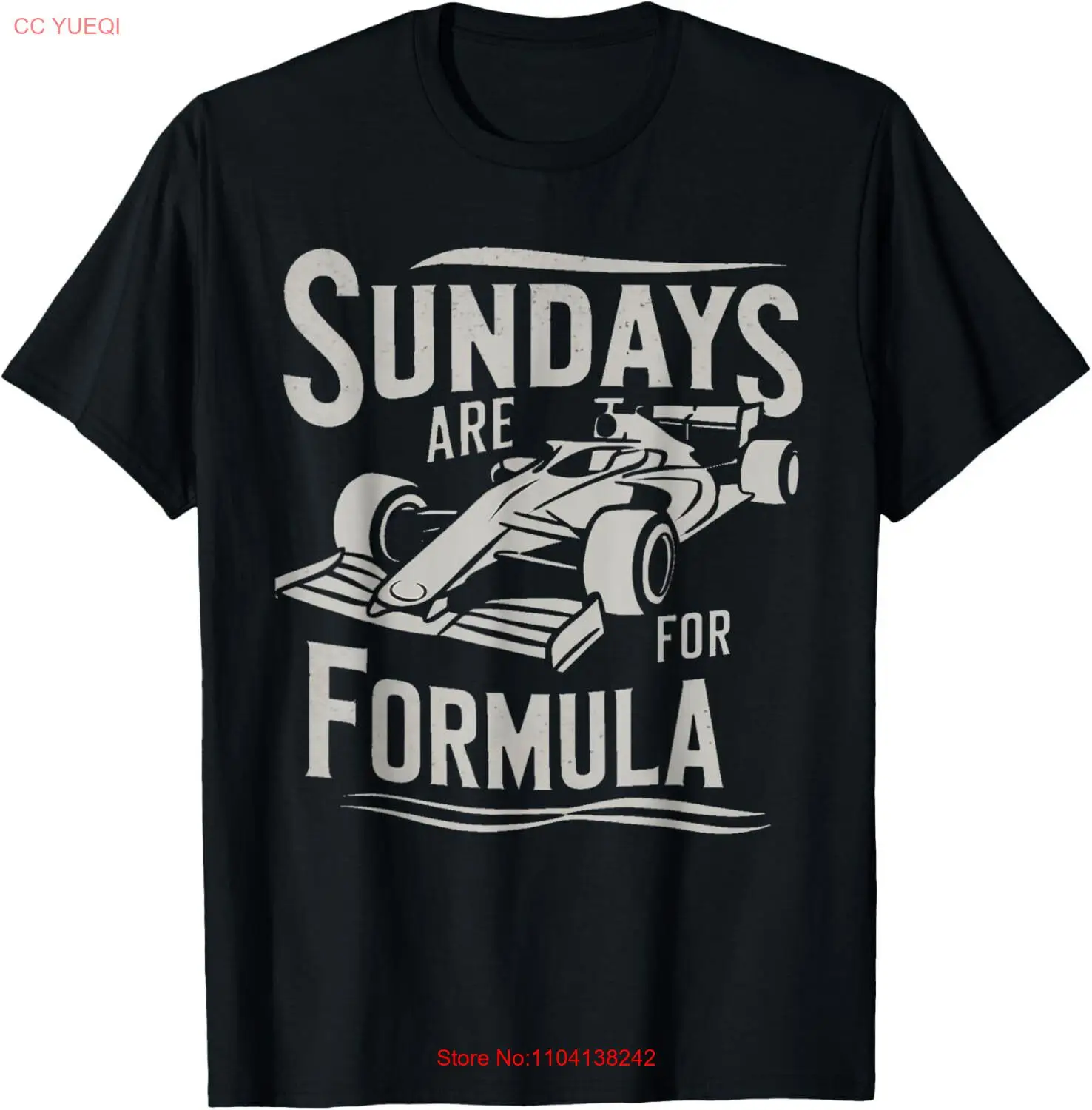 Sunday are for Formula Racing Track Days & Motorsports T-Shirt Hoodie