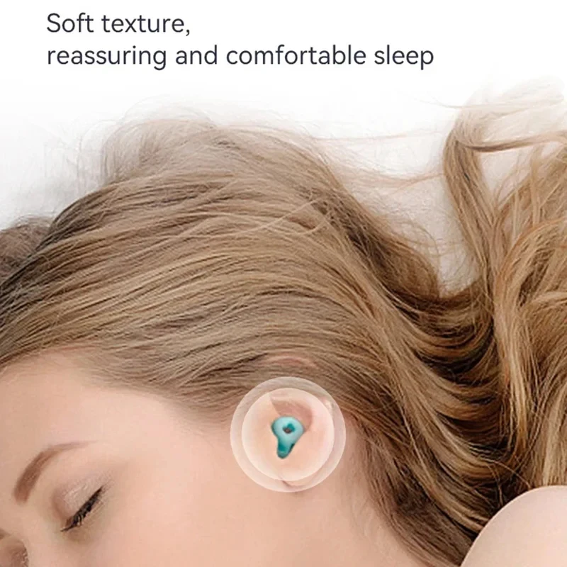 1/2pairs Swimming Ear Plugs Soft Silicone Sound Waterproof Earplugs Diving Water Surf Swim Water Proof Ear Buds Snorkeling Set