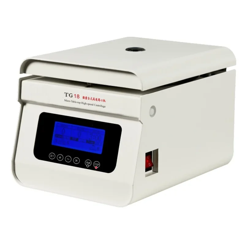 Laboratory benchtop high speed centrifuge TG18 with LCD display