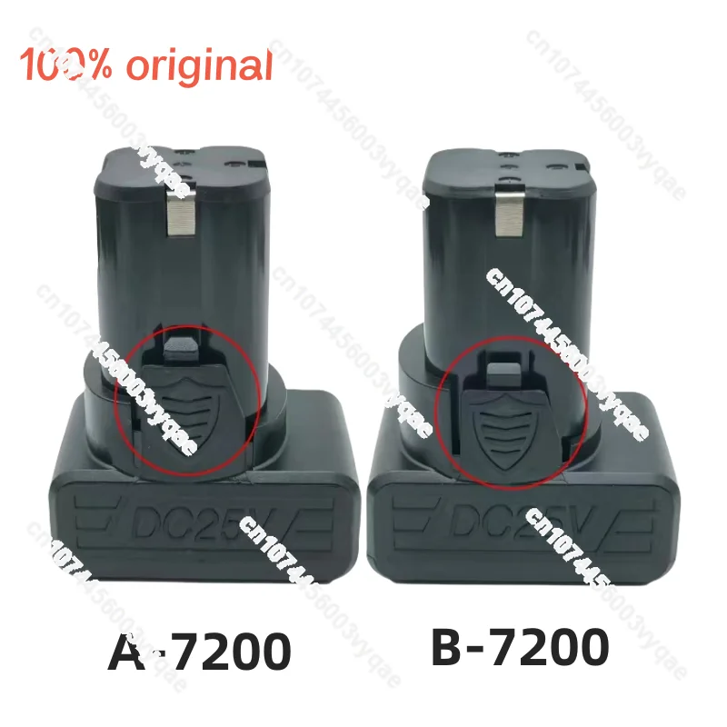 

100% original 25V 7200mAh Rechargeable Battery For Power Tools Electric Screwdriver Electric drill Li-ion Battery