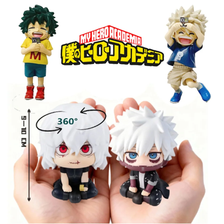 2026 My Hero Academia (MHA): Tomura / Dabi / Izuku / Deku / Katsuki Kacchan Niedliche Chibi PVC-Figur Sammlerstück Spielzeug Geschenk