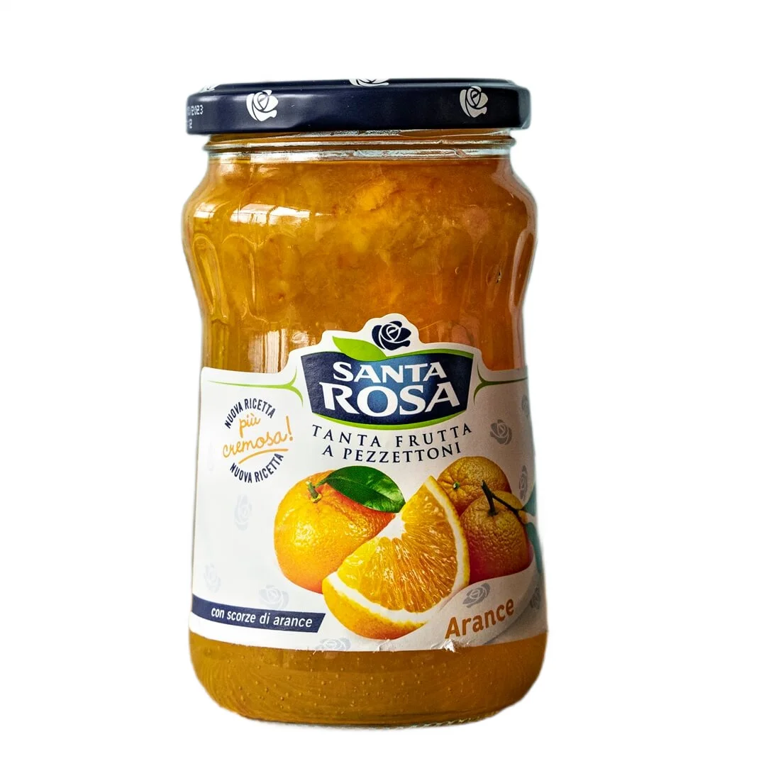 Mermelada italiana de naranja, 350gr, Santa Rosa