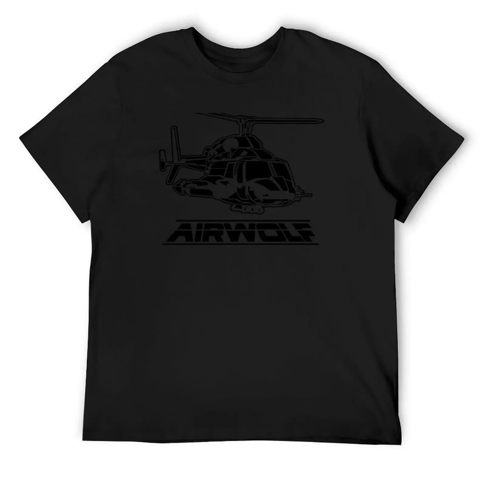 Airwolf T-Shirt graphic t shirts plus sizes tees mens t shirts top quality