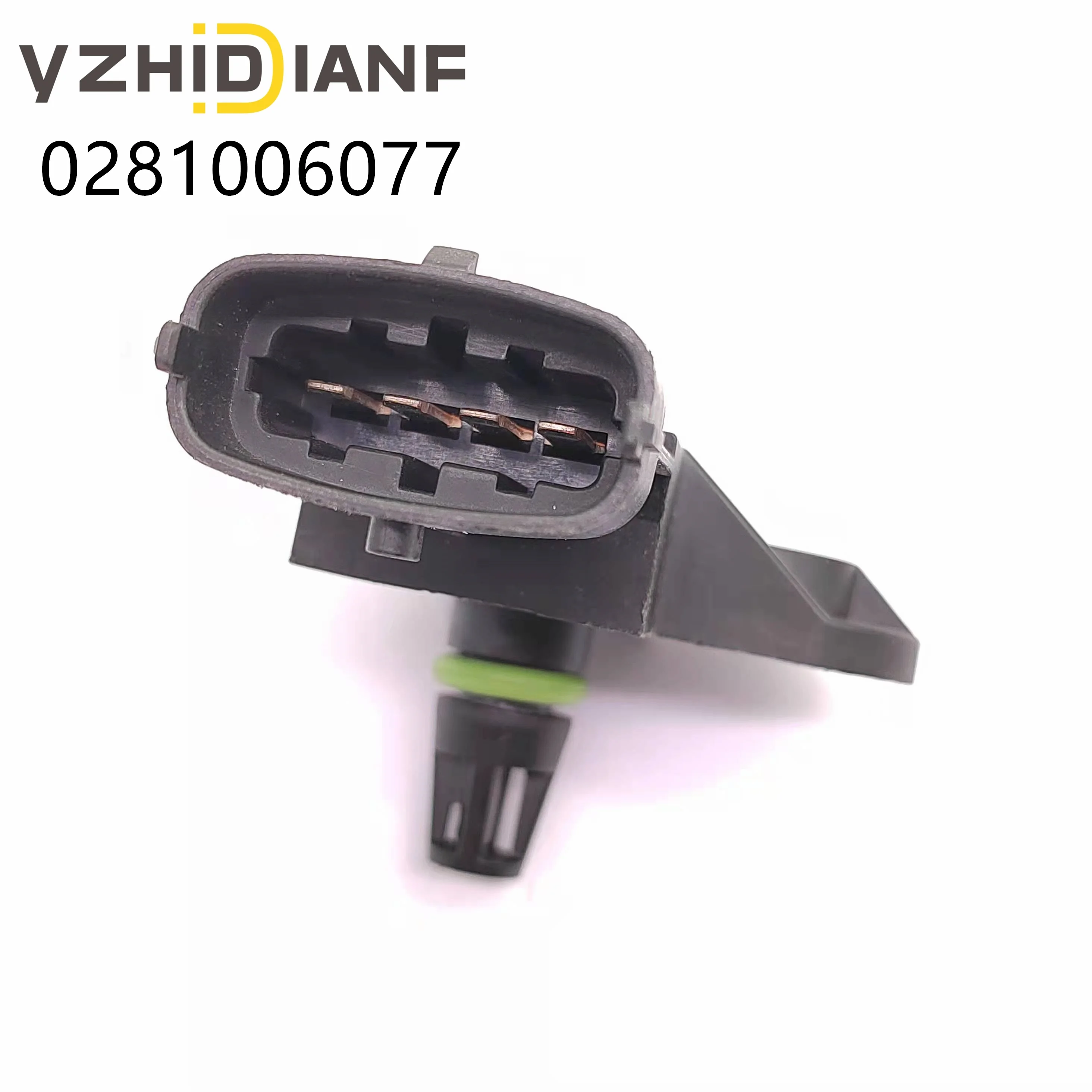 Sensor de presión del colector de admisión de aire, accesorio compatible con FIAT, LANCIA, OPEL, VAUXHALL, 1235029, 55568175, 0281006077