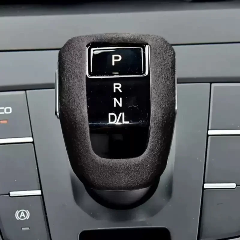 

Car ABS Suede Gear Head Decoration Cover Auto Gear Shift Lever Protect Shell Interior Accessory For FORD Transit 2023-2026