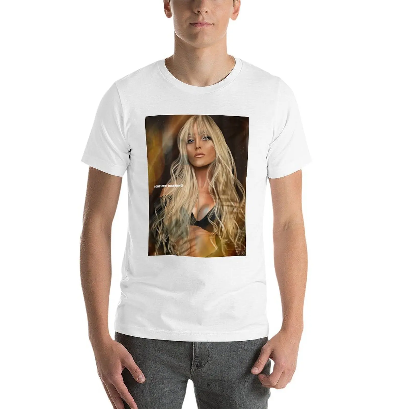 تي شيرت بيري إدواردز للرجال تي شيرت جرافيك مضحك تي شيرت قطني