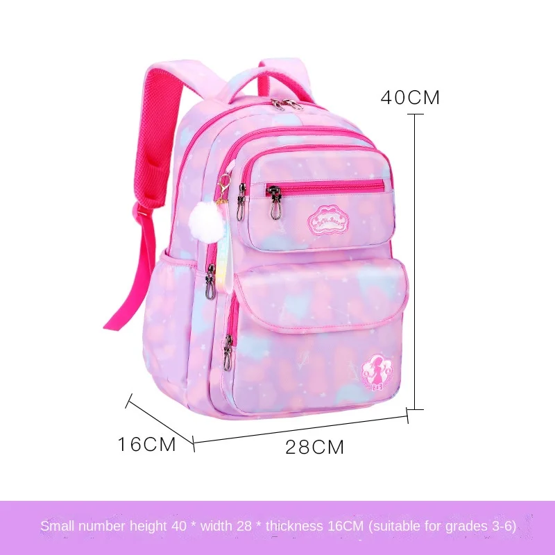 Mochila escolar para niños y niñas, morral escolar de colores, bonito, novedad