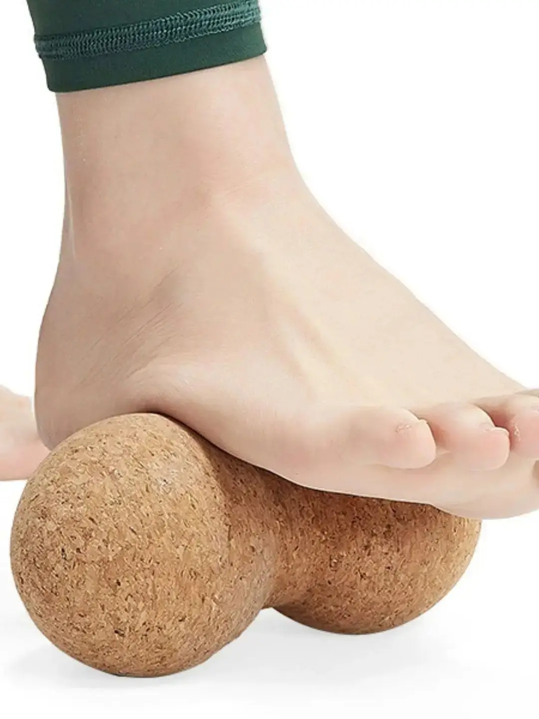 

Пробковый арахисовый массажный мяч, инструмент для миофасциального высвобождения при подошвенном фасциите, боль в спине, йоге и фитнесе