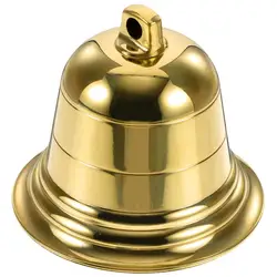 Copper Bell DIY Crafts Keychain Charms Hanging Pendants Jewelry Doorbell Ornaments For Home Office