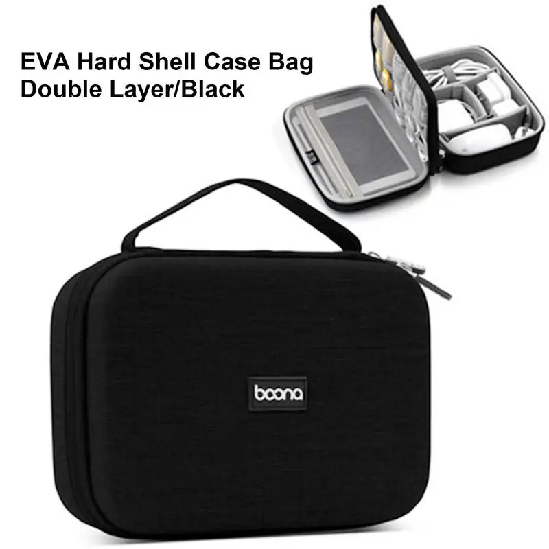 Digital Cable Storage Bag Zipper USB Data Wires Bag Organizer Electronics Accessories Case For Cord Charger Earphone Gadget