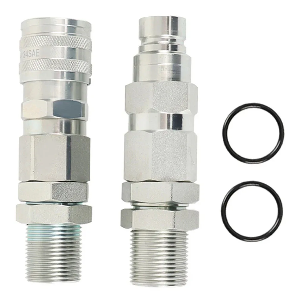 

Quick-Connect Hydraulic Coupler for Models For 332 333D 50G 60D 328D with KV13884 and AT312877 Compatible Parts