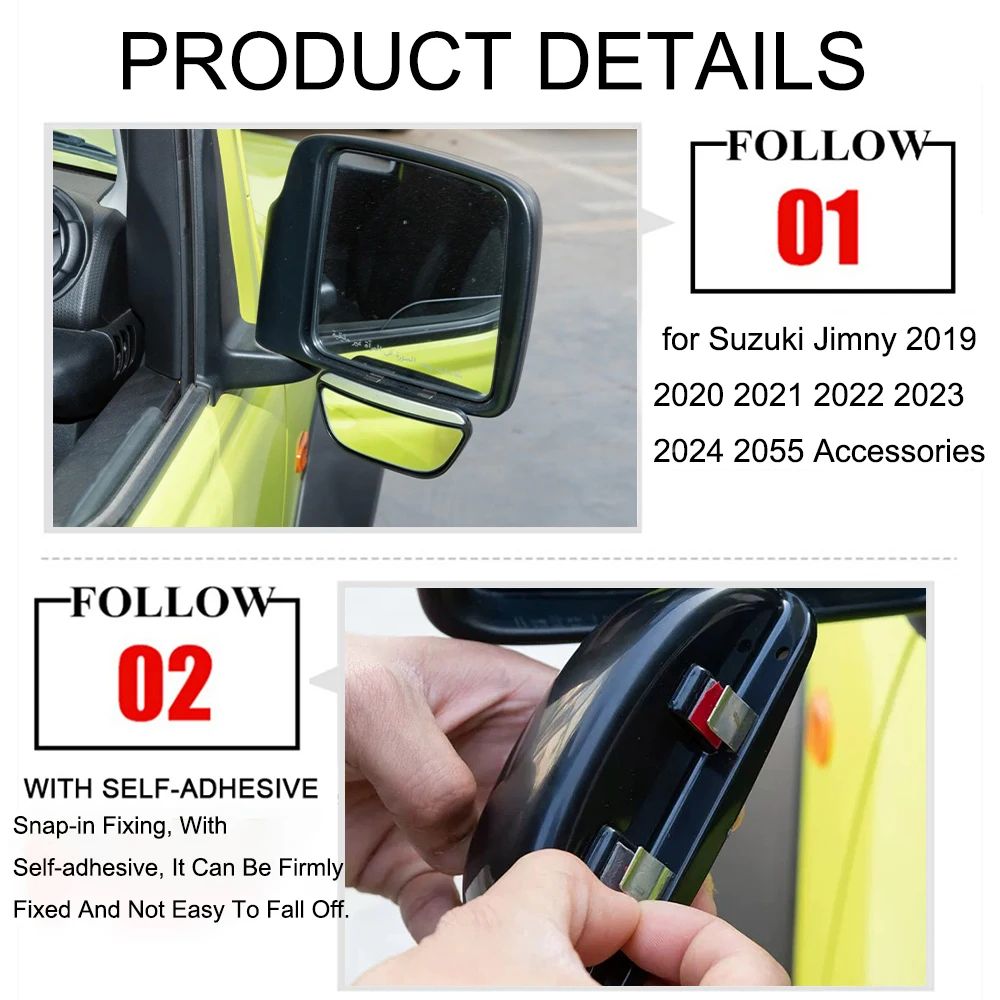 Car Blind Spot Mirror Reversin - Outdoor Camping Jeep 评论和价格