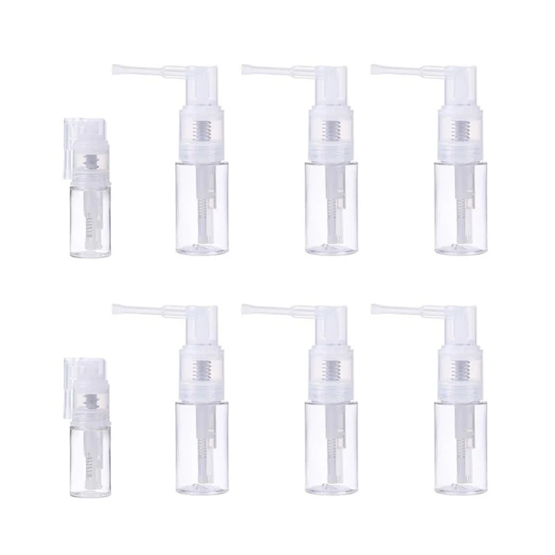 

C63B Pack of 8 Practical Plastic Bottle DIY Product Packaging Bottles Bottles