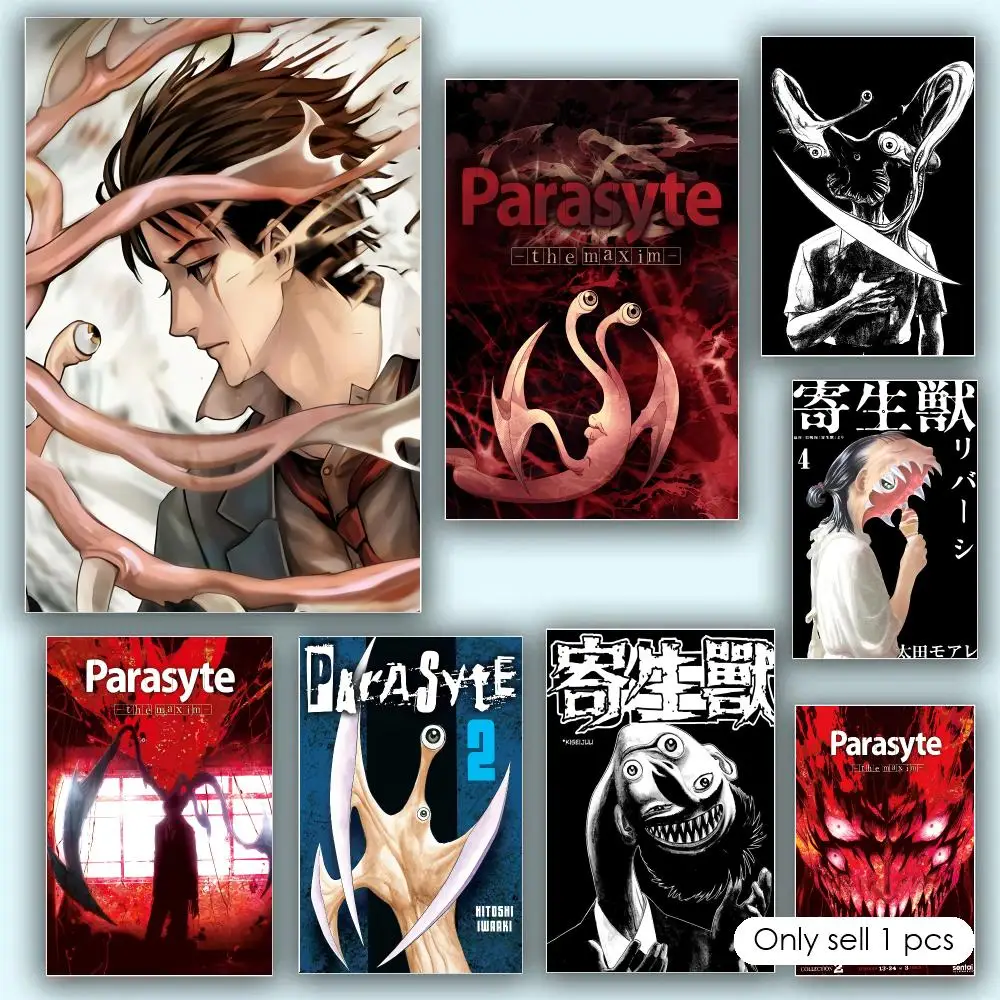 Anime P-Parasite The Maxim Poster Aesthetic HD PVC Wall Art - Waterproof Wear Resistant For Home Hotel Bar