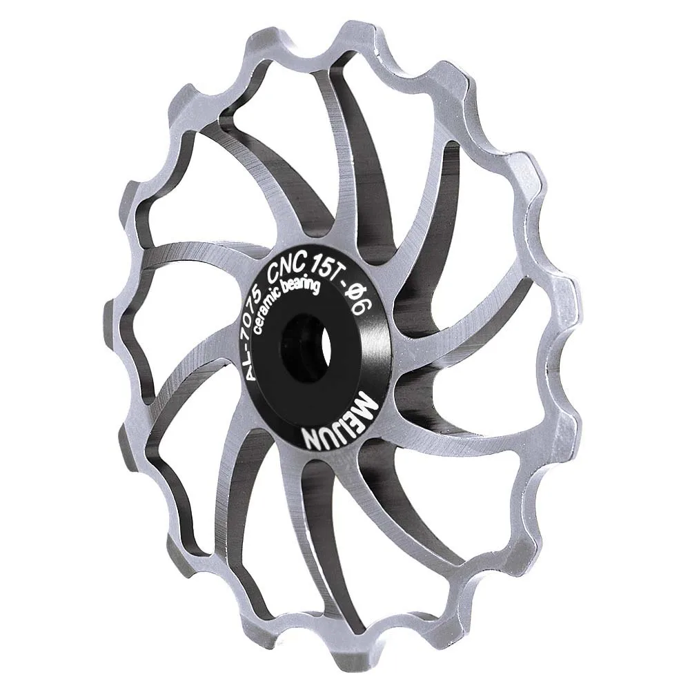 MTB Mountain Bike Ceramics Bicycle Parts 14T 15T 16T Pulley Wheel Guide Wheel Rear Derailleur Guide Roller Bearing