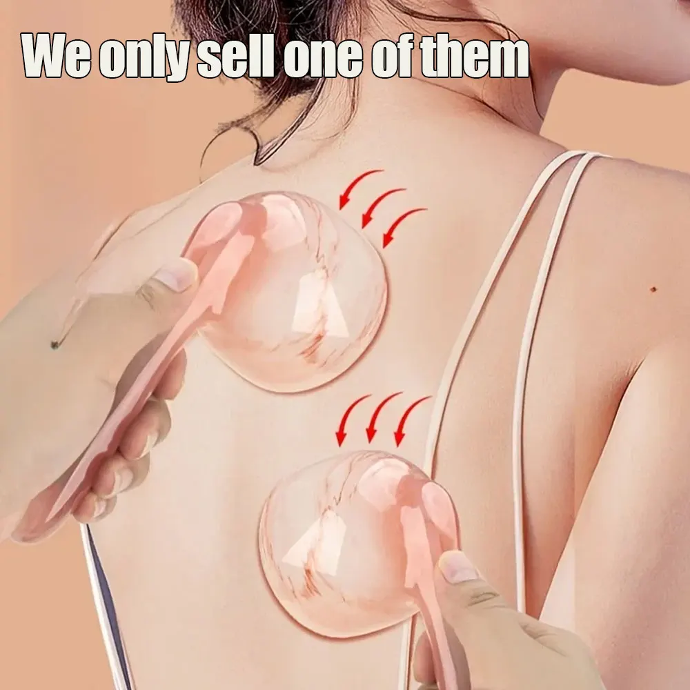 

Resin Gua Sha Massage Tool Scraping Lymphatic Drainage Massager Manual Full Body Relief for Neck Legs Belly & Back