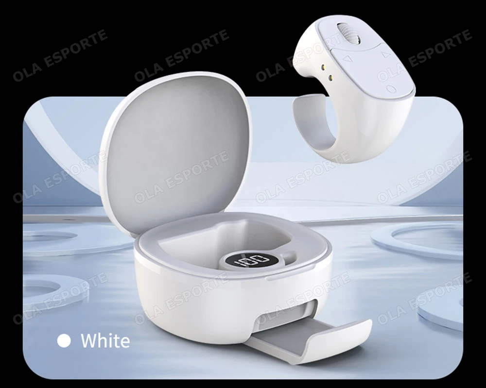 Fernbedienung Kabelloser Bluetooth-Rollring für Fingerspitzen, tragbare mobile Maus, Video-Automatik-Seitenwechsler, Browsing-Ring R12 – Detail 17