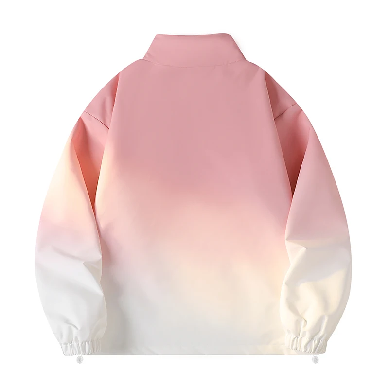 ملابس رجالية غير رسمية بياقة واقفة Jaet لربيع وخريف جديد Sle ماركة عصرية أوائل الربيع ملابس عمل ترفيهية ملونة علوية