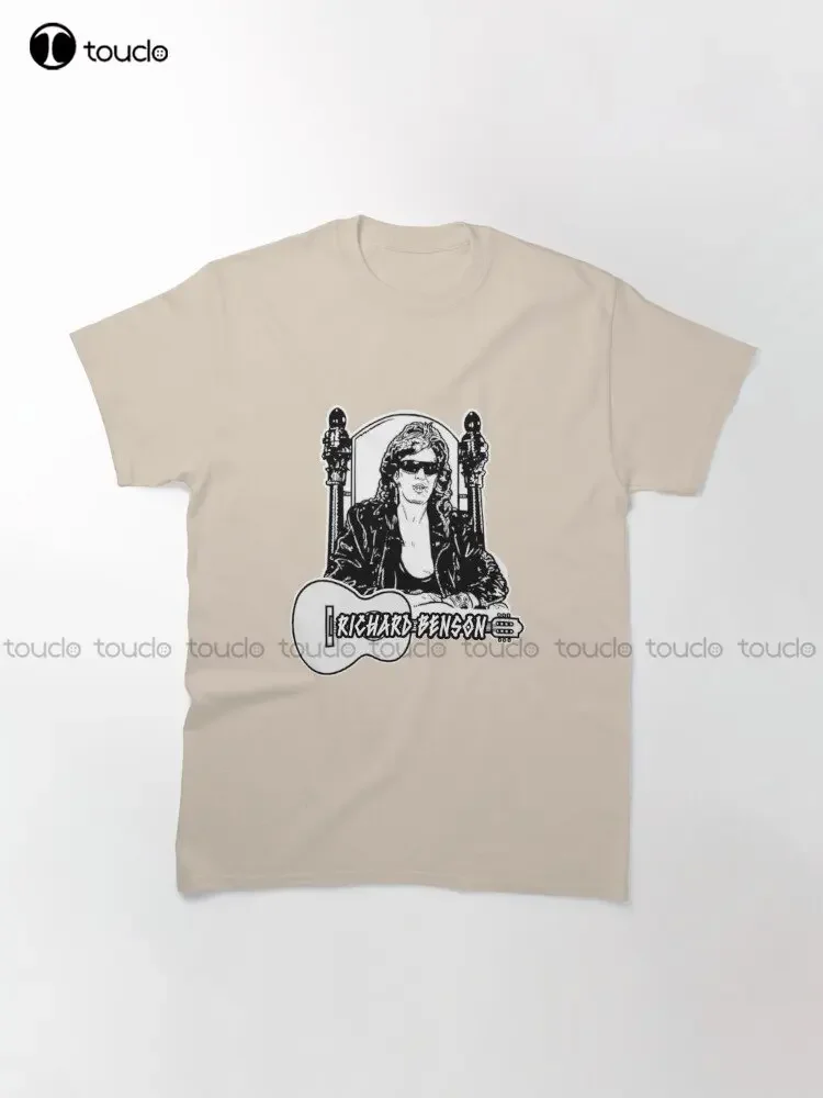 Richard Benson Trending T-Shirt Custom Aldult Teen Unisex Digital Printing Tee Shirts Funny Art Streetwear Cartoon Tee Xs-5Xl