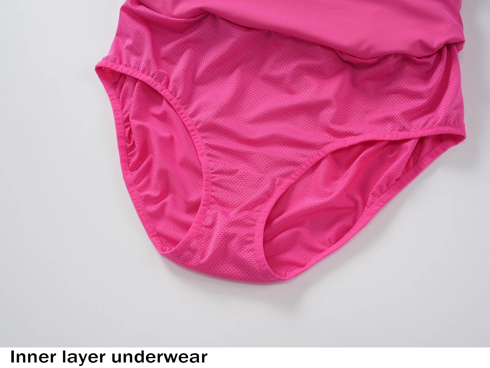 TACVASEN Womens 2-in-1 Shorts Skirt Quick Dry Workout Shorts with Zip Pocket Flounce Ruffle Hem Athletic Shorts with Mesh Liner