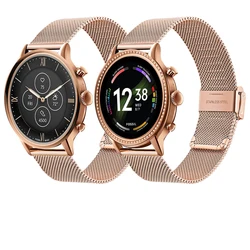 For Fossil Hybrid Smartwatch HR Charter/gen 6 42mm 44mm/gen 5 5e/Gen5 LTE 45mm/Neutra Gen 6 Watch Metal 22mm 20mm 18mm Bracelet