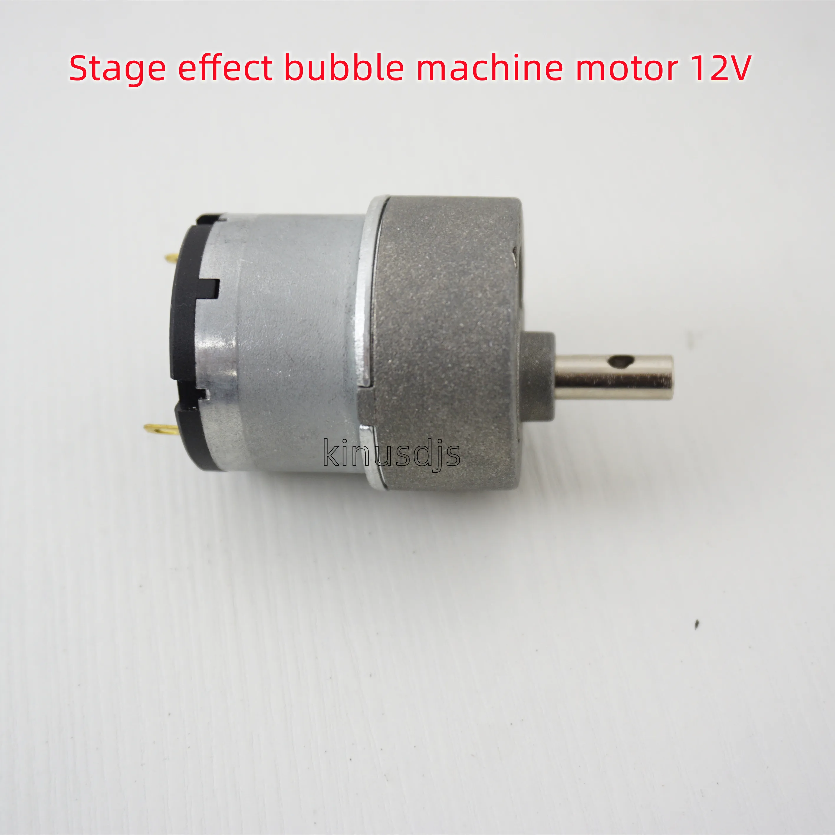 Stage Bubble Machine Motor 12V DC RPM 45R Metal Motor Plastic Motor Impeller New Replace Spare