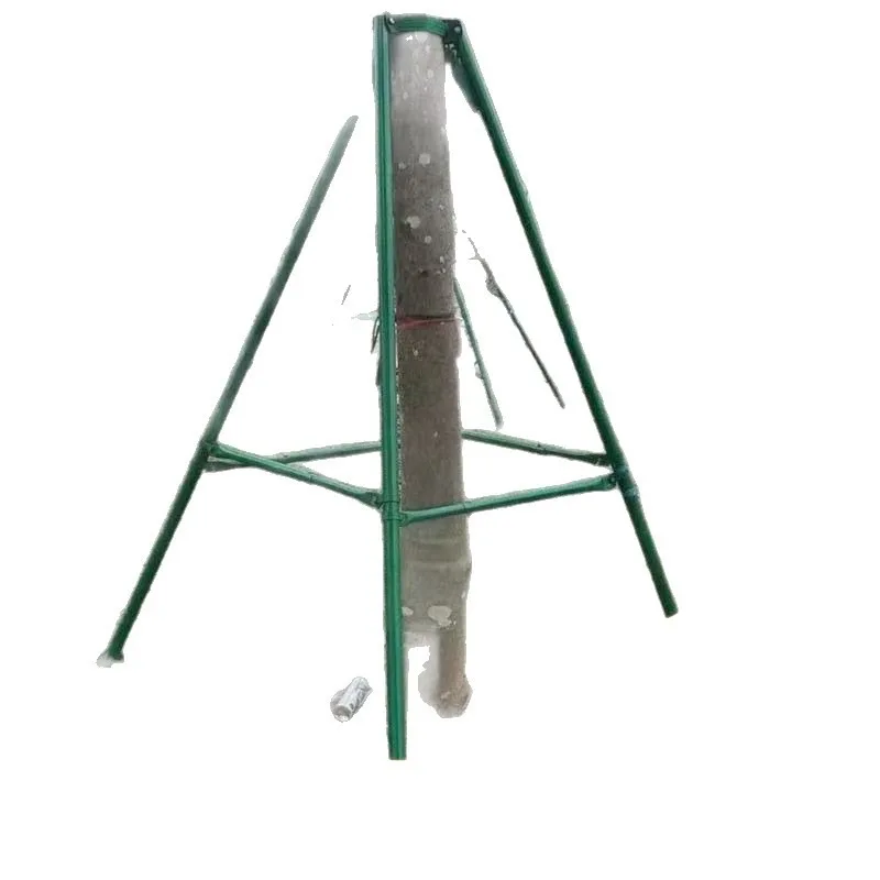

Steel pipe fixator, windproof galvanized, green seedling reinforcement fixator, support frame, small tree support tool