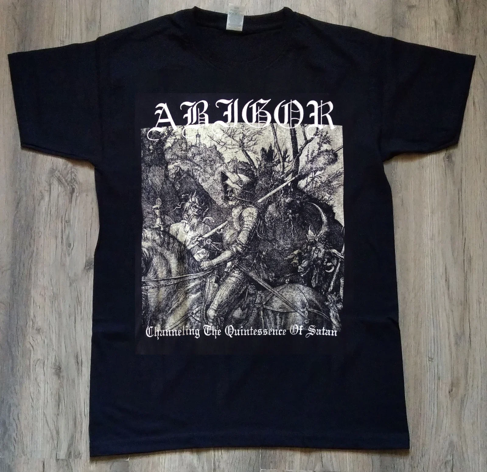 ABIGOR - Channeling The Quintessence Of Satan Back Unisex T-Shirt S-5XL AC1515