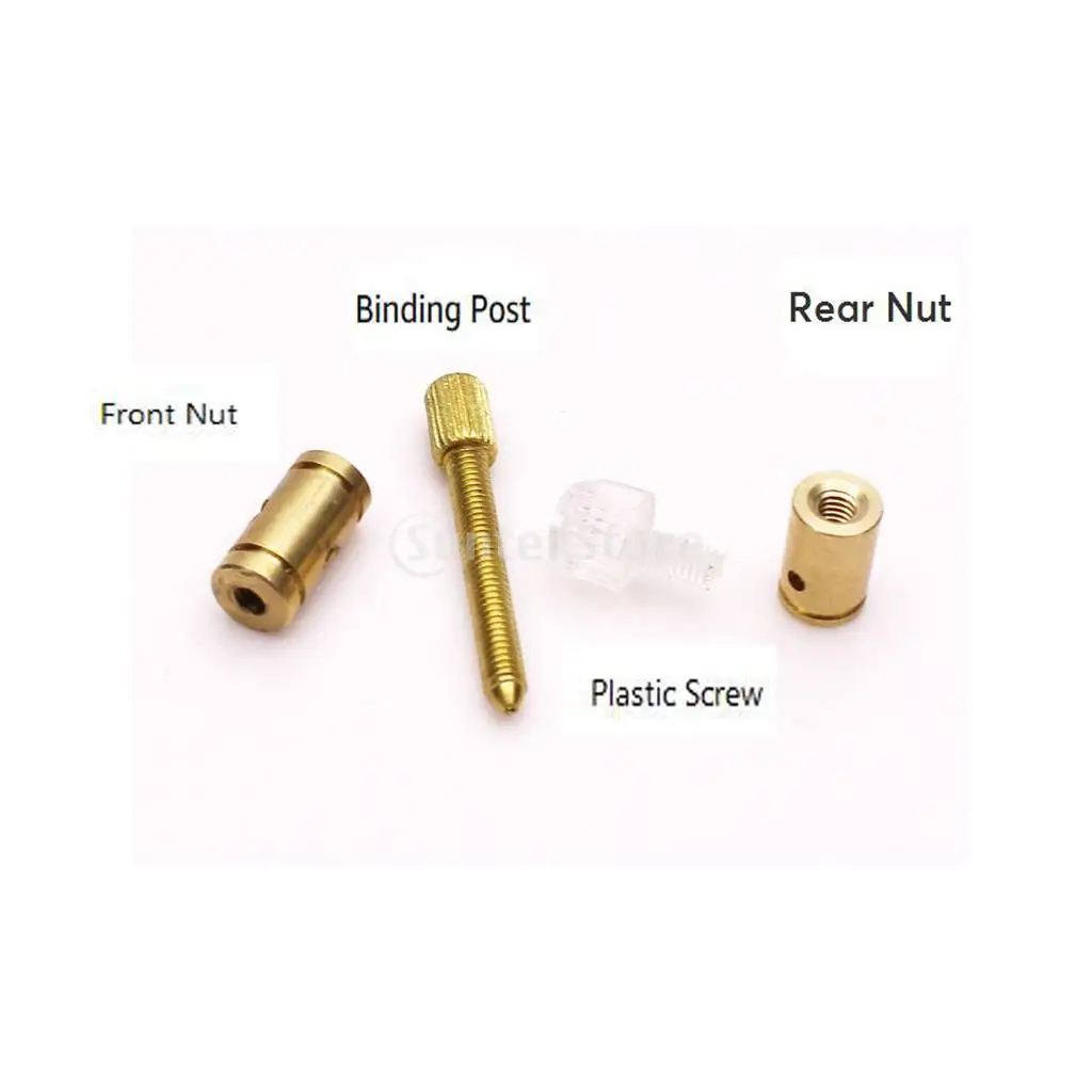 Machine Front&Rear Nut Parts Brass ing Art Machines Screws Set