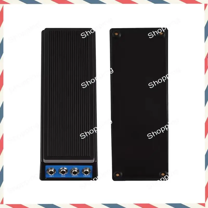 

A44M Professional Guitar Volume Pedal Volume/Classic Wah Sound Mono/Dual Channel 6.35Mm Input/Output Guitar Volume Pedal
