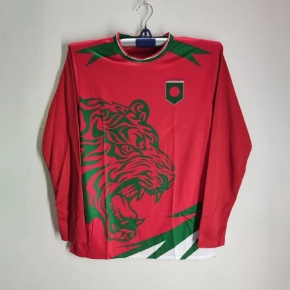 التصميم الفريد لتيشيرت The Bengal Tigers Fan Jersey فضفاض كاجوال عصري ومسامي ومريح لتي شيرت كرة القدم