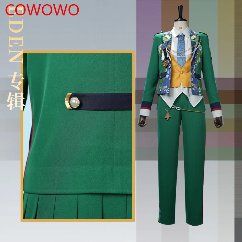 COWOWO Ensemble Stars 2 Eden Trip Album Ran Nagisa/tomoe Hiyori/saegusa Ibara/sazanami Jun Game Suit Cosplay Costume Halloween