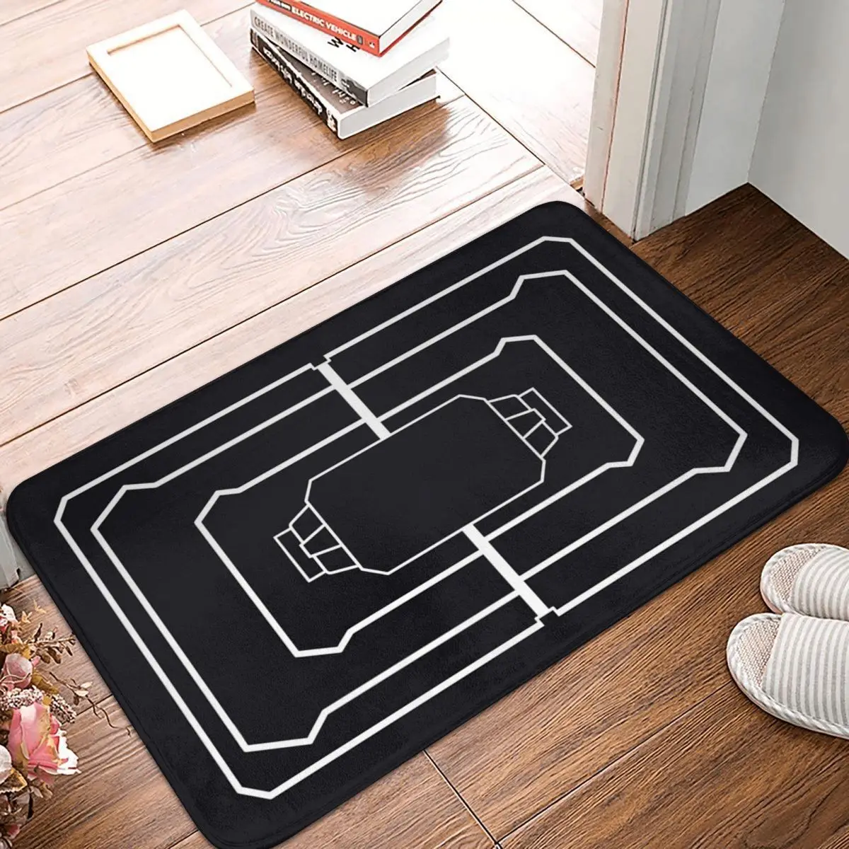 Rainbow 6 Siege Frost Trap 40x60cm Carpet Polyester Floor Mats Retro Doorway Indoor