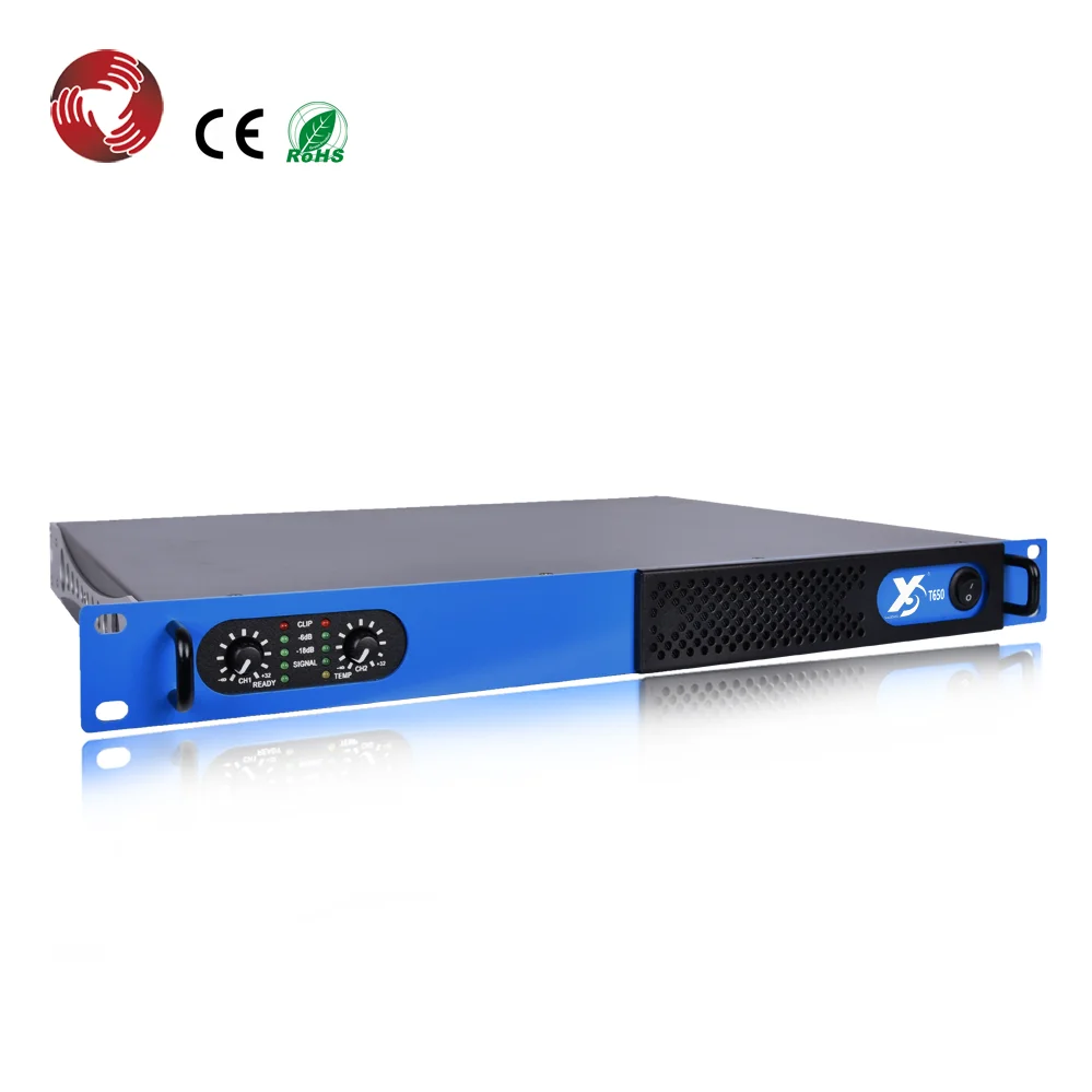 

Professional digital 1u size 2-channel 600W*2 class d power amplifier