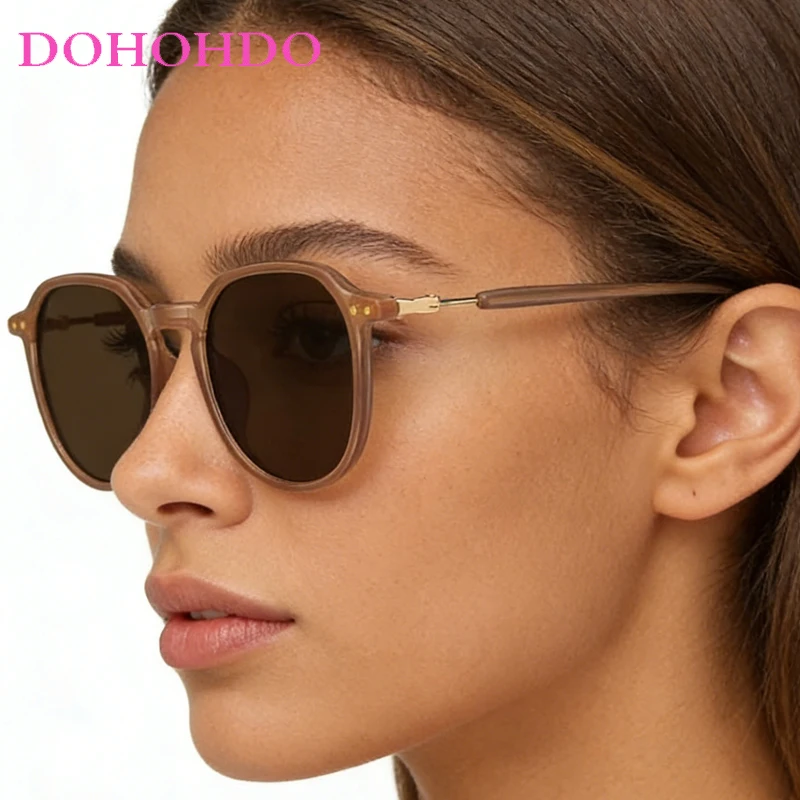 

Trendy Oversized Square Rice Nail Women's Sunglasses Brand Designer Men Sun Glasses Outdoor Driving Travel Eyewear Unisex UV400