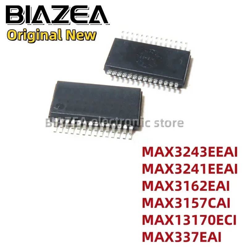 1piece MAX3243EEAI MAX3241EEAI MAX3162EAI MAX3157CAI MAX13170ECI MAX337EAI SSOP28