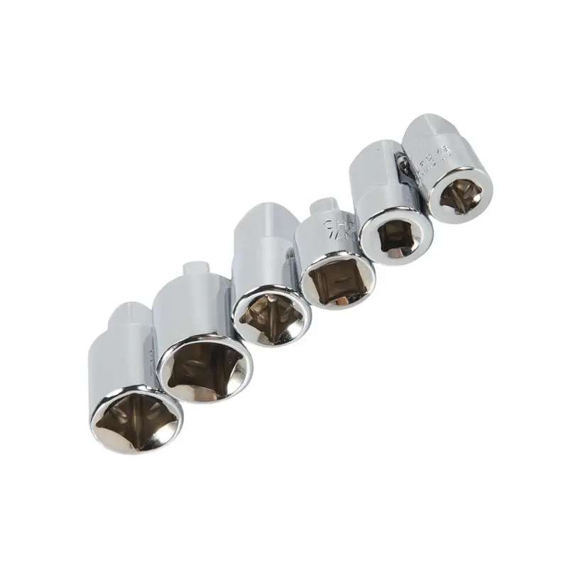 

ABSE-Sleeve Adapters 6-Piece Adapter Set, Socket Adapter Set, Adapter Set For Ratchets,Socket Wrenches, Nut Ratchets