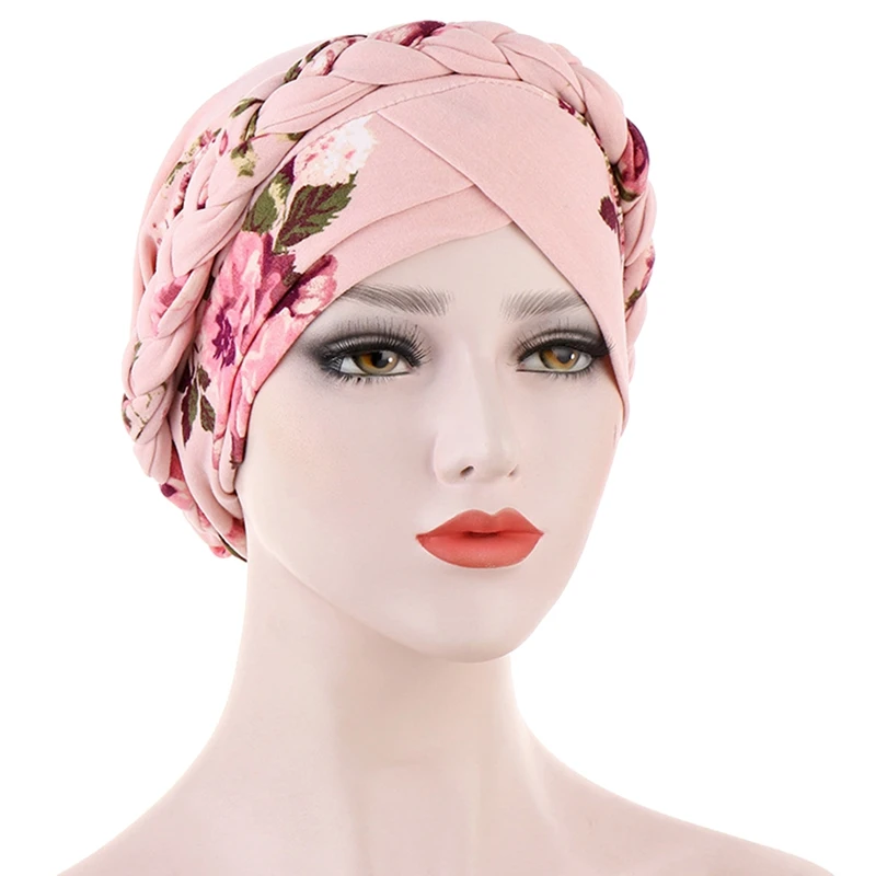

Muslim Turban Hat for Women Elegant Beanie Cap Islamic Inner Hijab Female Wedding Hair Wrap Cover Indian Headwear Fashion Party