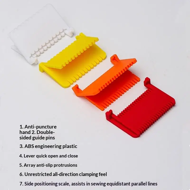 Sewing Template Kit For Consistent Stitches 1.5/2/3/4Mm Spacing Precision Sewing Tool For Fabric Embroidery & Leathercraft