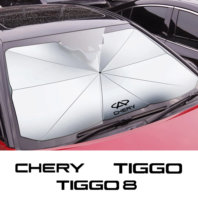 Car front windshield sunshade suitable for Chery Tiggo 3 4 5 7 8 tiggo7pro tiggo8plus car sunshade interior accessories
