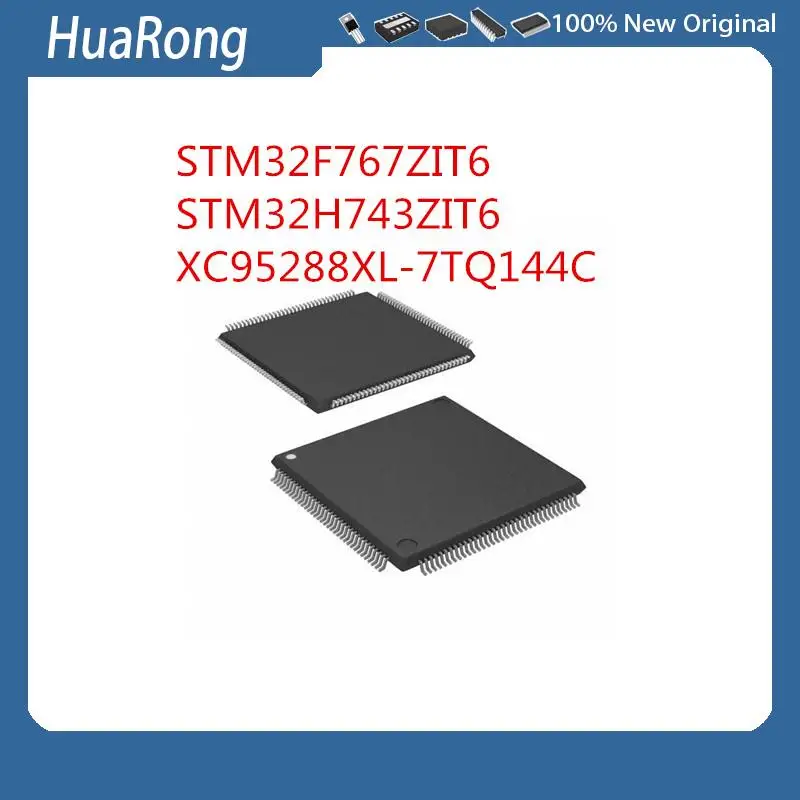 2PCS/LOT    STM32F767ZIT6  STM32F767  STM32H743ZIT6   STM32H743Z  STM32H743ZI  XC95288XL-7TQ144C   XC95288XL-7TQ144I   LQFP144