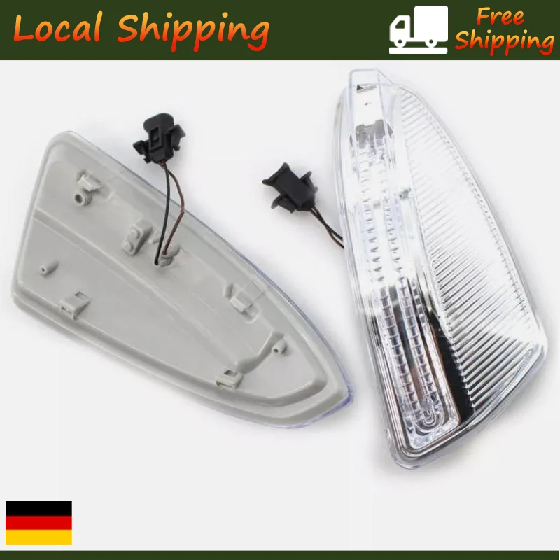 Image of 1 Paar Auto-LED-Spiegelblinker Außenspiegel 2048200821 Für Benz C-Klasse W204 S204 Vito Viano W639 2048200721 Autozubehör