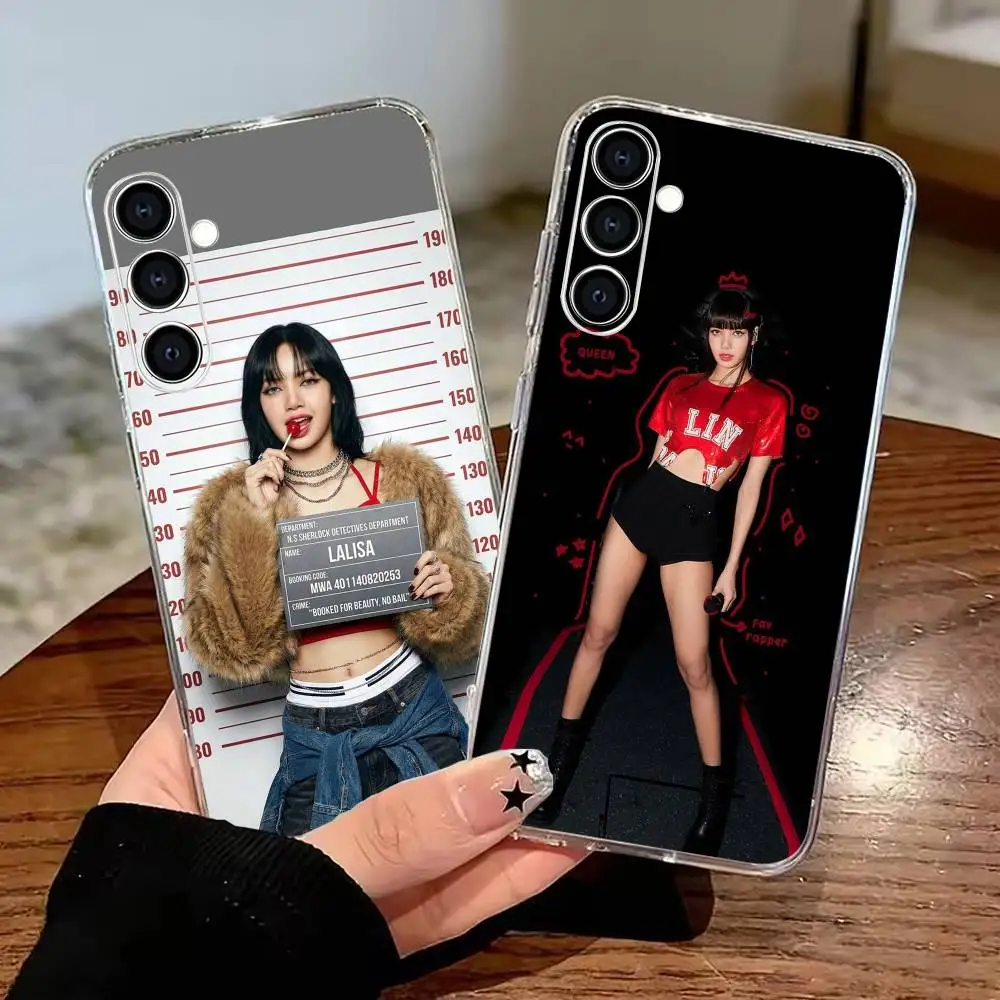 Thai stars L-lisa-es  Phone Case for Samsung Galaxy A55 A06 A16 A26 A36 A56 A25 A35 A15 A54 Clear TPU Soft Case