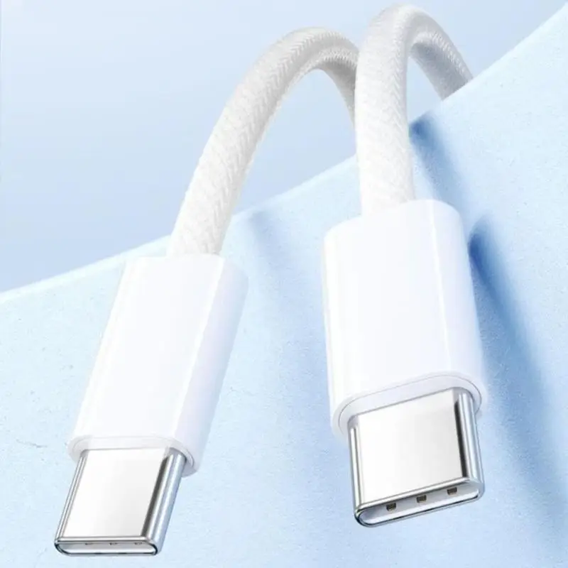 Original USB-C Cable For Phone Tablet PC PD 60W Fast Charging Type C Weaving Cable Accessories