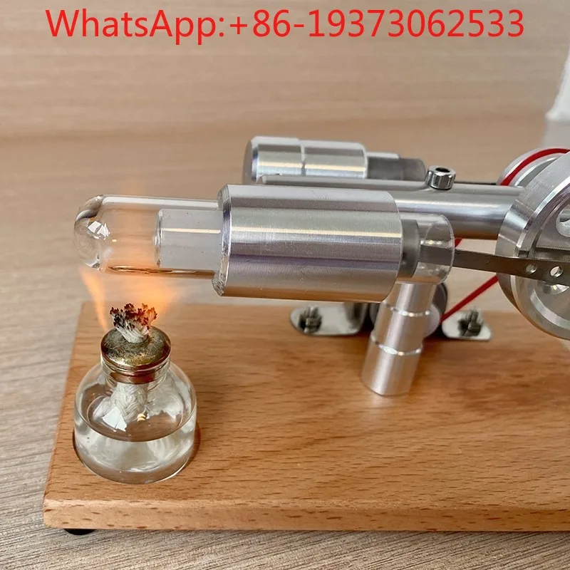 Engine Wooden Small Generator Scientific Physics Experimental Model Small Production DIY Educational Toys